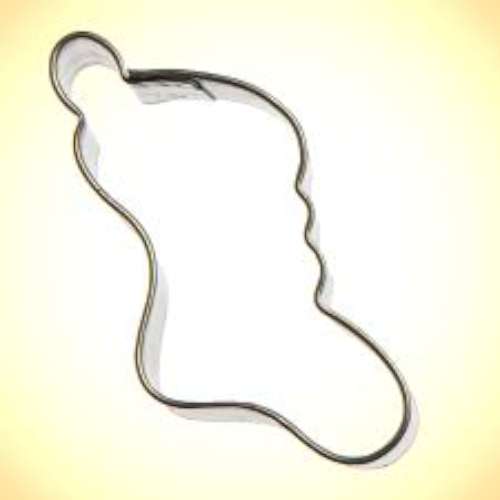 Mini Christmas Stocking Cookie Cutter or Fondant Cutter